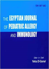 The Egyptian Journal of Pediatric Allergy and Immunology